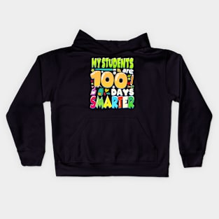 My Student Are 100 Days Smarter Kids Hoodie